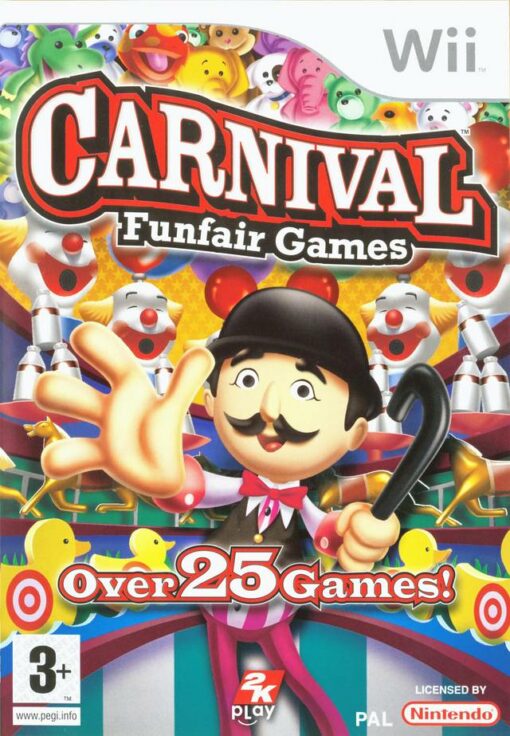 Carnival: Funfair Games - Begagnat Nintendo Wii spel