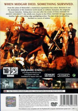 Alternative view of Final Fantasy VII: Dirge of Cerberus - Begagnat spel till Playstation 2
