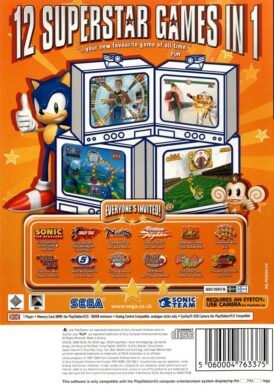 Alternative view of Sega Superstars - Begagnat Spel till PS2