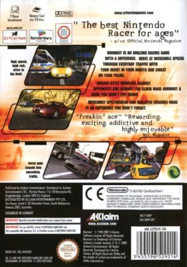 Alternative view of Burnout - Begagnat spel till Playstation 2