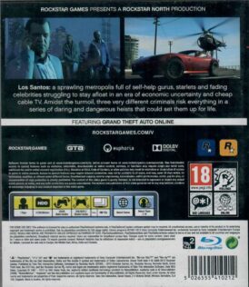 Alternative view of Grand Theft Auto V - Begagnat spel till Playstation 3