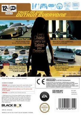 Alternative view of Need For Speed: Undercover - Begagnat Nintendo Wii spel