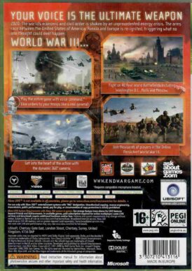 Alternative view of Tom Clancy's EndWar - Begagnat spel till Xbox 360