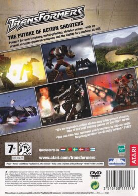 Alternative view of Transformers - Begagnat Spel till PS2