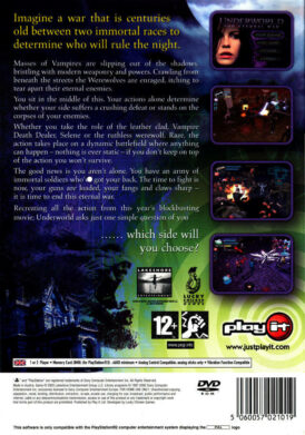 Alternative view of Underworld: The Eternal War - Begagnat Spel till Playstation 2