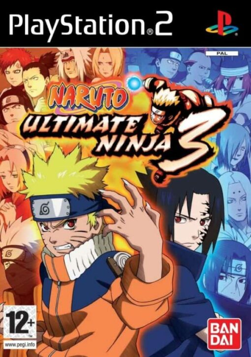 NARUTO: Ultimate Ninja 3 - Sony Playstation 2 - PS2