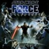 Framsidan av spelboxen till tv-spelet Star Wars: The Force Unleashed till Nintendo Wii i europeisk pal utgåva