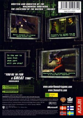 Alternative view of Enter the Matrix - Begagnat spel till Xbox