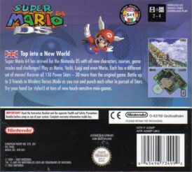 Alternative view of Super Mario 64 - Begagnat spel till DS