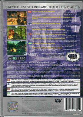 Alternative view of Ratchet & Clank 3 - Platinum - Nordisk - Begagnat Spel till PS2