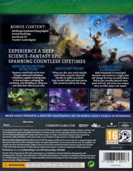Alternative view of Torment: Tides of Numernera - Day one edition Xbox One
