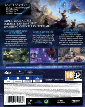 Alternative view of Torment: Tides of Numernera - Day one edition - PS4