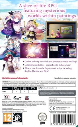 Alternative view of Atelier Lydie & Suelle: The Alchemists and the Mysterious Paintings Switch