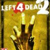 Framsidan av spelboxen till TV-spelet Left 4 Dead 2 på Xbox 360 i europeisk PAL utgåva