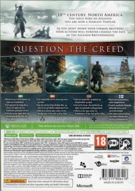 Alternative view of Assassin's Creed: Rogue - Nordisk - Begagnat spel till Xbox 360