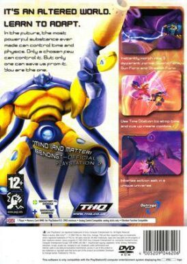 Alter Echo - Sony Playstation 2 - PS2 baksida