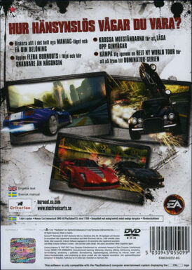 Burnout: Dominator - Sony Playstation 2 - Platinum - Sony Playstation 2 - PS2