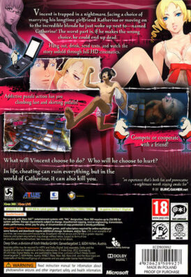 Alternative view of Catherine - Begagnat spel till Xbox 360
