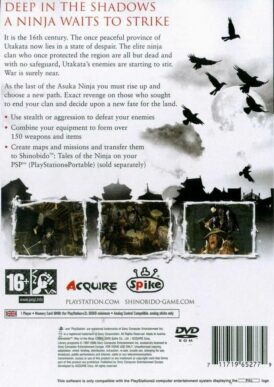 Shinobido: Way Of The Ninja - Sony Playstation 2 - PS2
