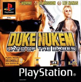 Duke Nukem: Land of the Babes - Playstation 1 - PS1