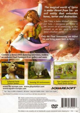 Alternative view of Final Fantasy X - Begagnat Spel till Playstation 2