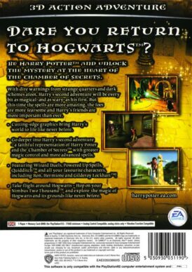 Harry Potter and the Chamber of Secrets - PS2 bak
