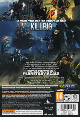 Lost planet 2 - Xbox 360 bak