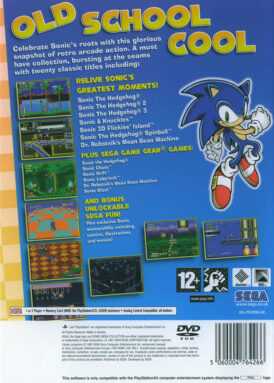 Sonic Mega Collection Plus - PS2 bak