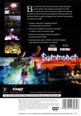 Summoner - PS2 bak