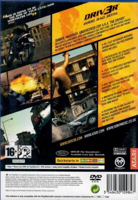 Alternative view of Driv3r - Begagnat spel till Playstation 2