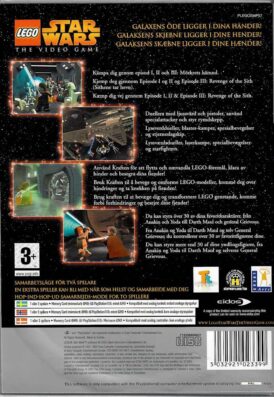 Alternative view of LEGO Star wars: The Video game - Nordisk - Platinum - Begagnat spel till PS2