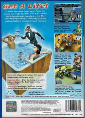 Alternative view of The Sims - Begagnat spel till PS2