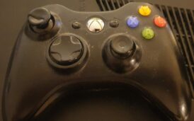 Alternative view of Begagnad Xbox 360 S konsol, Matt svart, model 1439, 4GB