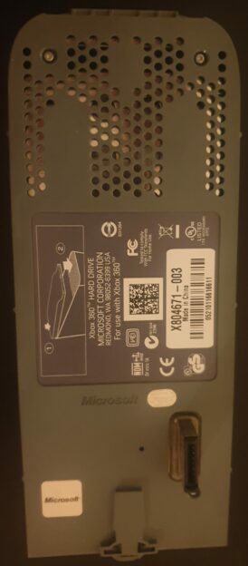 Alternative view of Begagnad Orginal HDD Xbox 360, 20GB