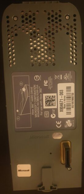 Alternative view of Begagnad Orginal HDD Xbox 360, 20GB