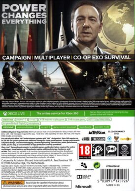 Alternative view of Call Of Duty: Advanced Warfare - Begagnat spel till Xbox 360