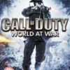 framsidan av spelboxen till tv-spelet Call of duty: World at War till Xbox 360