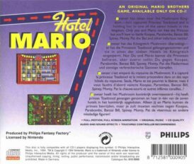 Hotel Mario - Philips CD-i bak