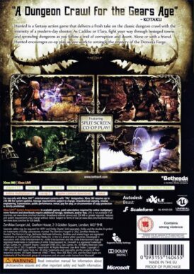 Alternative view of Hunted: The Demons Forge - Begagnat spel till Xbox 360