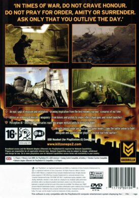 Killzone - PS2 bak