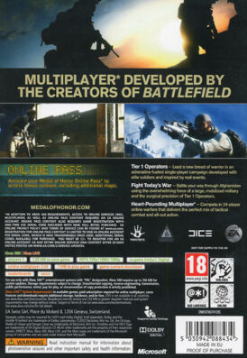Alternative view of Medal of Honor - Begagnat spel till Xbox 360