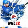 Framsidan av spelboxen till TV-spelet NHL 12 på Xbox 360 i europeisk PAL utgåva