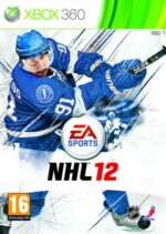 Framsidan av spelboxen till TV-spelet NHL 12 på Xbox 360 i europeisk PAL utgåva