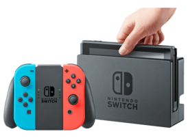 Nintendo Switch - 2019 - Röd/Blå - Bild 2