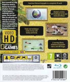 Alternative view of Nat Geo Quiz! Wild Life - Playstation 3