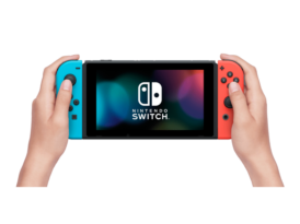 Nintendo Switch - 2019 - Röd/Blå - Bild 3
