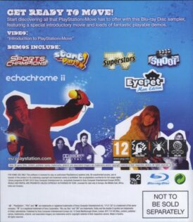 Alternative view of Playstation Move: Starter Disc - Begagnat spel till Playstation 3