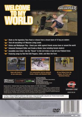 Tony Hawk´s Pro Skater 3 - Platinum - PS2 bak