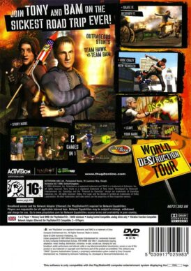 Tony Hawk´s Underground 2 - PS2 bak