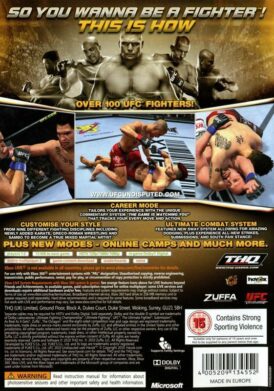 Alternative view of UFC Undisputed 2010 - Begagnat spel till Xbox 360